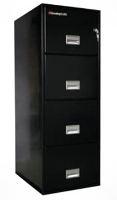 Picture of Sentry Safe 4G2520, 25"D 4 Drawer Legal Water Resistant Fire File Cabinet 
