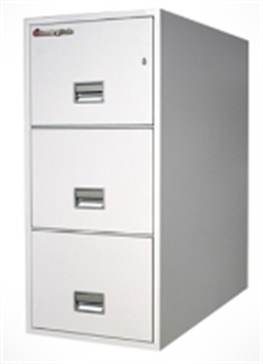 Picture of Sentry Safe 3G3120, 31"D 3 Drawer Legal 2 Hour Fire File Cabinet 