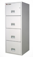 Picture of Sentry Safe 4T3120, 31"D 4 Drawer Letter 2 Hour Fire File Cabinet 