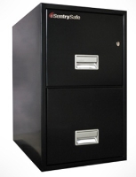 Picture of Sentry Safe 2T2510, 25"D 2 Drawer Letter 1 Hour Fire File Cabinet 
