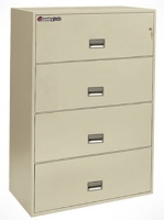 Picture of Sentry Safe 4L3610, 36"W 4 Drawer Lateral Fire File Cabinet 