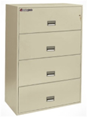 Picture of Sentry Safe 4L3600, 36"W 4 Drawer Lateral Fire File Cabinet 