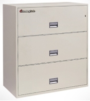 Picture of Sentry Safe 3L3010, 30"W 3 Drawer Lateral Fire File Cabinet 