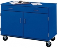 Picture of 36"H Closed Mobile Storage Cabinet 