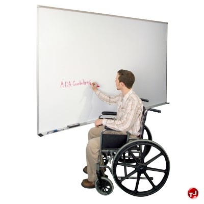 Picture of Best Rite 202AL, 5'x 10' Porcelain Markerboard, Aluminum Trim