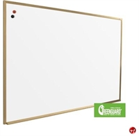 Picture of Best Rite 202WC, 36" x 48"  Porcelain Markerboard, Wood Trim