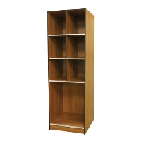 Picture of Ironwood 515-7-O, 7 Compartment Open Music Storage Cabinet