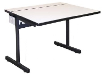 Picture of Ironwood 4848-CTCU, 48" x 48" Computer Training Table, Pedestal Base