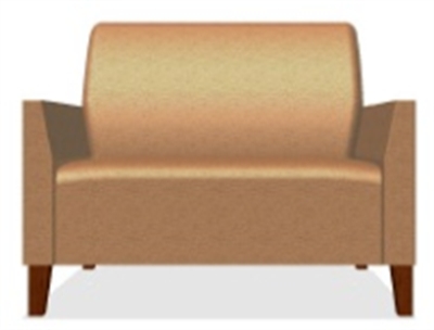 Picture of Valore Genoa 6172, Reception Lounge Lobby 2 Seat Loveseat Sofa