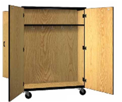 Picture of Ironwood 1038, Mobile Closed Double Faced Combo Wardrobe Storage Cabinet 