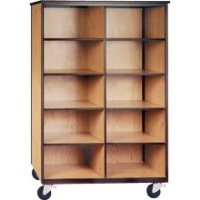 Picture of Ironwood 2042, Mobile Open Cubical Storage Cabinet 