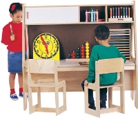 Picture of Jonti-Craft 7821JC, Kids Play Twin Activity Center Workstation