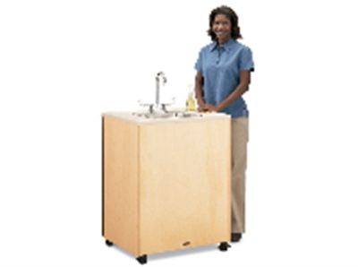 Picture of Jonti Craft 1360JC, Mobile Portable Sink - Plastic