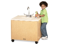 Picture of Jonti Craft 1360JC011, Mobile Portable Sink - Plastic