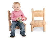 Picture of Jonti Craft 8947JC2, Kids Wooden Armless Chair, Pairs - 7"H