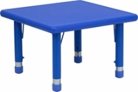 Picture of 24" Adjustable Plastic School Kids Play Table