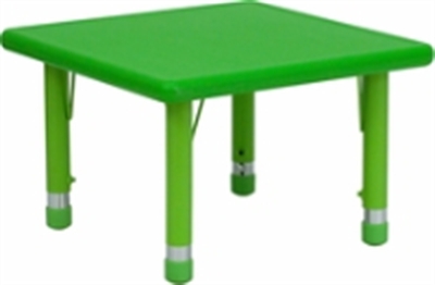 Picture of 24" Adjustable Plastic School Kids Play Table