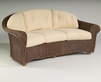 Picture of Whitecraft Bravo S395081, Outdoor Wicker Cushion Three Seat Crescent Chair 