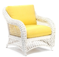 Picture of Whitecraft Empire S241811, Protected Outdoor Wicker /Cushion Lounge Chair