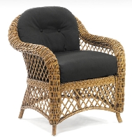 Picture of Whitecraft Empire S241551, Protected Outdoor Wicker /Cushion Party Chair