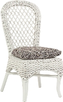 Picture of Whitecraft Empire S241501, Protected Outdoor Wicker /Cushion Dining Chair