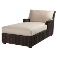 Picture of Whitecraft Aruba S530041, All Weather Wicker Cushion Chaise Lounge