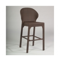 Picture of Whitecraft Bali S533091, All Weather Outdoor Cafeteria Dining Armless Barstool