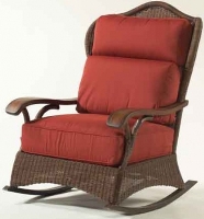 Picture of Whitecraft Chatham Run S525801, Outdoor Wicker Cushion Large Rocker Chair