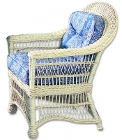 Picture of Whitecraft Cottage S587501, All Weather Outdoor Wicker Cushion Dining Chair