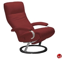 Picture of Lafer Kiri Recliner, Leif Petersen NCLFKI Red Reclining Chair