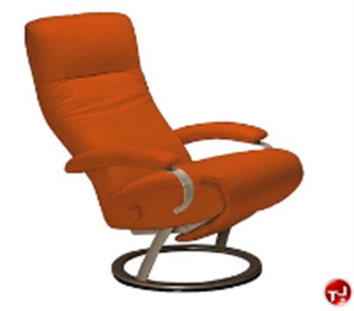 Picture of Lafer Kiri Recliner, Leif Petersen NCLFKI Cognac Reclining Chair