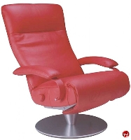 Picture of Lafer Nathalia Recliner, Leif Petersen NCLFNA Cherry Red Reclining Chair
