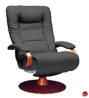 Picture of Lafer Thor Recliner, Leif Petersen NCLFTH Soft Black Reclining Chair