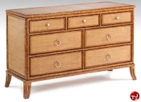 Picture of Whitecraft Brighton Bedroom Collection, M496007 Seven Drawer Dresser