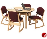 Picture of KFI 100 Series, 2P120 Armless 2-Position Wood Chair