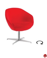 Picture of Aceray Conca Contemporary Swivel Lounge Lobby Chair