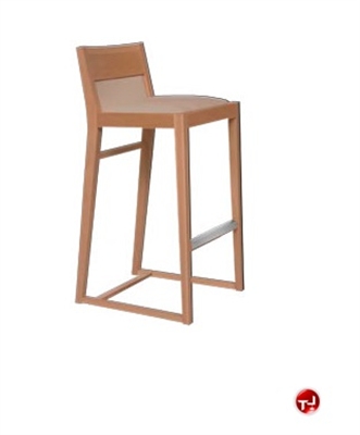 Picture of Aceray Viva, Contemporary Cafeteria Dining Sled Base Barstool