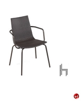 Picture of Aceray 393 Outdoor Wicker Stacking Dining Armchair