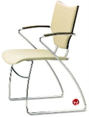 Picture of Source i-Flexx 577, Contemporary Guest Side Reception Sled Base Chair