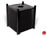 Picture of Outdoor Palmetto Steel Trash Receptacle