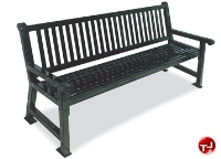 Picture of Outdoor 922 Savannah 48" Stainless Steel Morning Bench