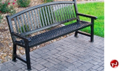 Picture of Outdoor 922 Savannah 72" Stainless Steel Bow Bench