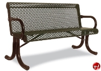 Picture of Outdoor Capri 950, 48" Heavy Duty Inground Steel Bench