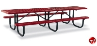 Picture of Outdoor 238 Series, 12' Extra Heavy Duty Steel ADA Shelter Picnic Table 