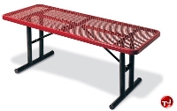 Picture of Outdoor 238U, 8' Extra Heavy Duty Steel ADA Accessible Utility Table