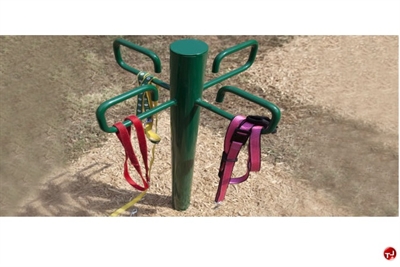 Picture of Bark Park Outdoor Dog Leash Post