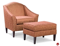 Picture of Fairfield 2710 Reception Lounge Lobby Club Chair with Ottoman