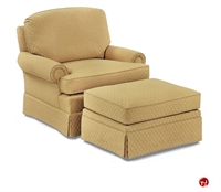 Picture of Fairfield 1436 Reception Lounge Lobby Club Chair Sofa with Ottoman