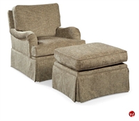 Picture of Fairfield 1443 Reception Lounge Lobby Club Chair Sofa with Ottoman