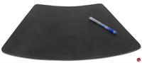 Picture of Dacasso P1024 Conference Pad Black Leather Deskpad, 17" x 14"
